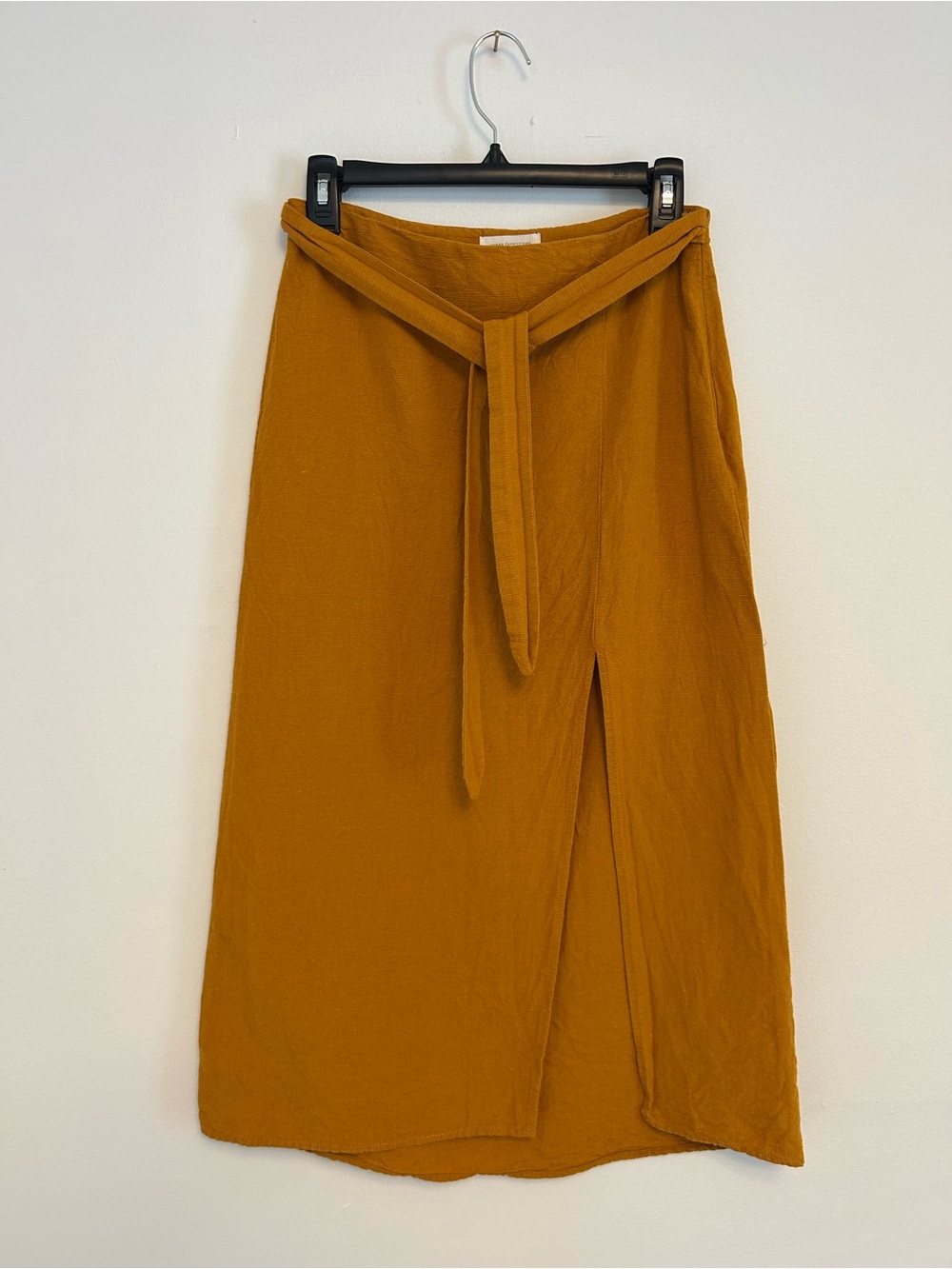 Urban Outfitters Ochre Tie-Waist Midi Skirt - Picture 2 of 6